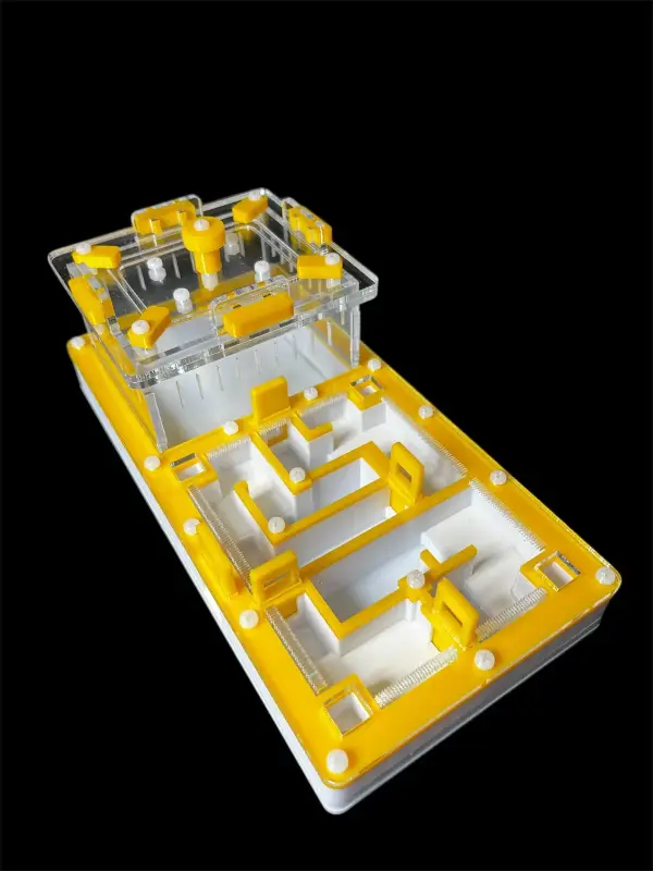 Муравьиная ферма ANTMART «Лабиринт Yellow» 220×110 мм, вариант A