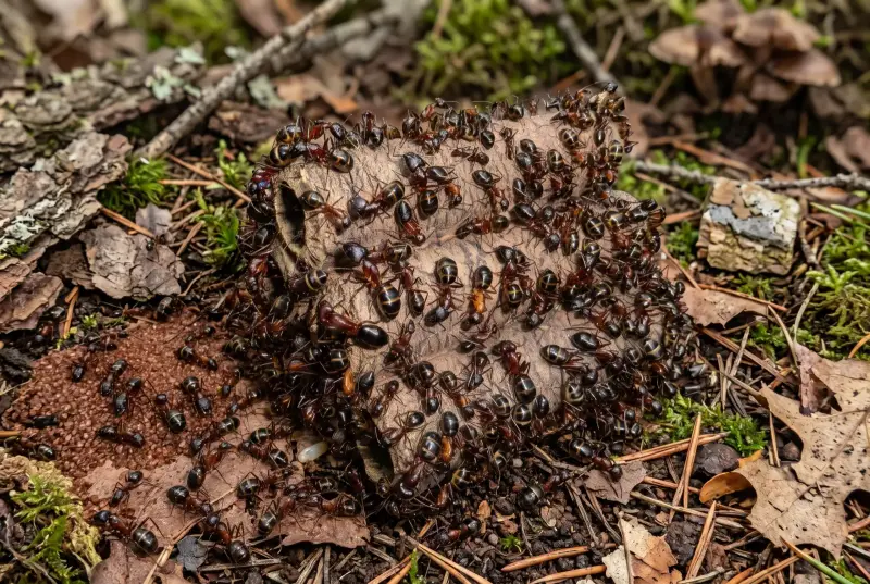 Camponotus barbaricus — варварский муравей-древоточец — 1 матка и 3–10 рабочих
