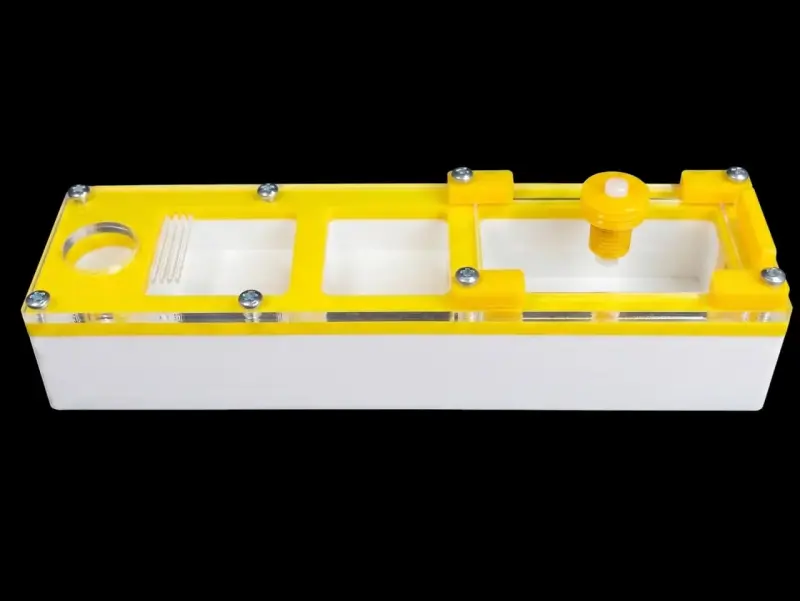 Минимодуль Yellow с двумя камерами, сплошным гипсом 10 мм и автоувлажнением, 50х180 мм