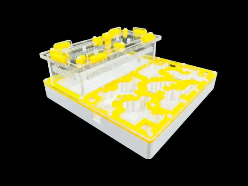 Муравьиная ферма Pixel Yellow, вариант А, 200 × 200 мм
