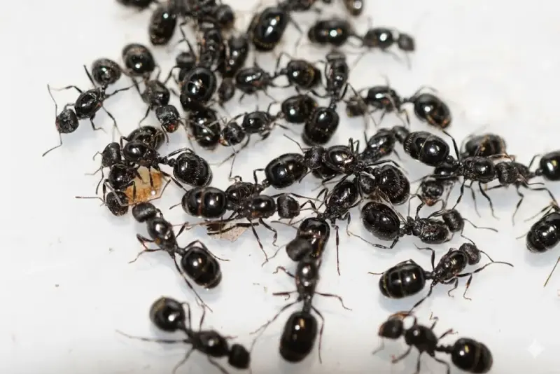 Муравьи Messor aciculatus — 2 королевы