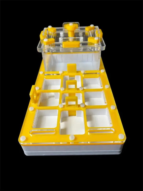 Муравьиная ферма ANTMART Apex Yellow Б, 220×110 мм