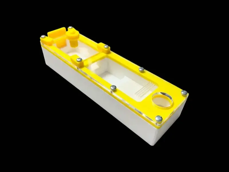 Минимодуль Yellow однокамерный, частичный гипс 10 мм, 50×180 мм, с автоувлажнением