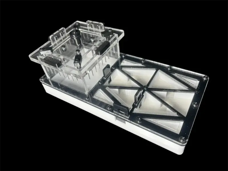 Муравьиная ферма ANTMART Flow Black 220x110, вариант Б