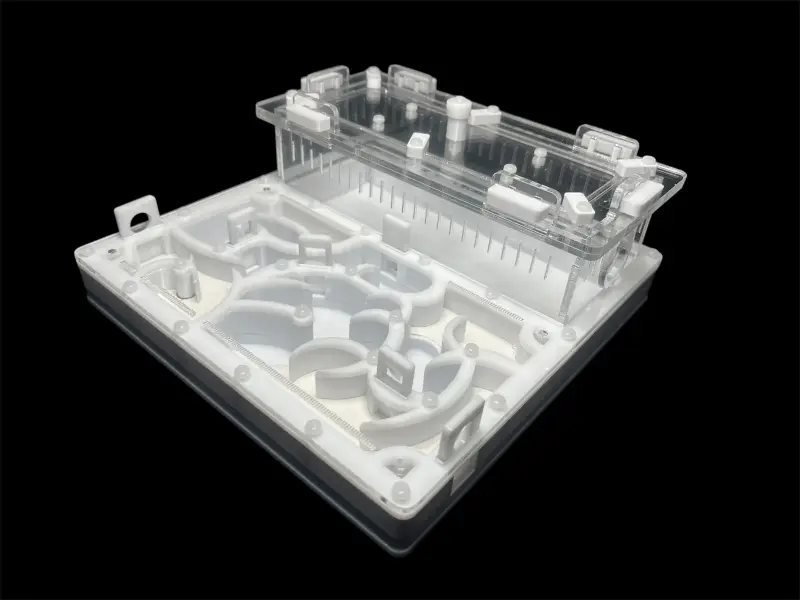 Муравьиная ферма ANTMART Origin White A 200×200 мм, гипс Г-23 и PETG