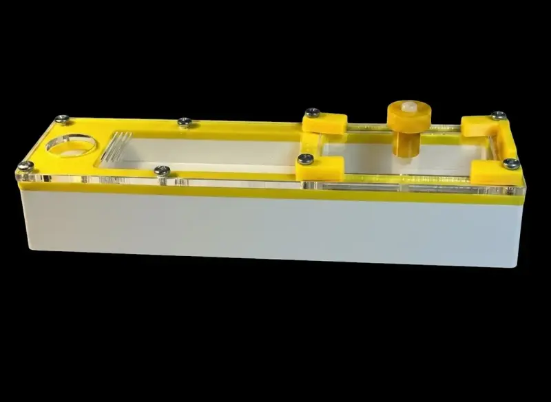 Минимодуль Yellow с одной камерой, цельным гипсом Г23 10 мм и автоувлажнением, 50×180 мм