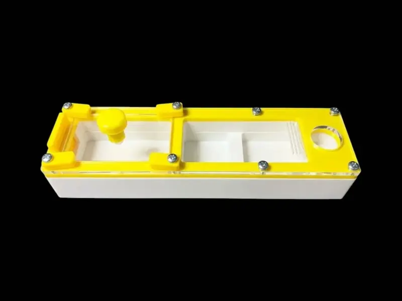Минимодуль Yellow однокамерный, частичный гипс 10 мм, 50×180 мм, с автоувлажнением