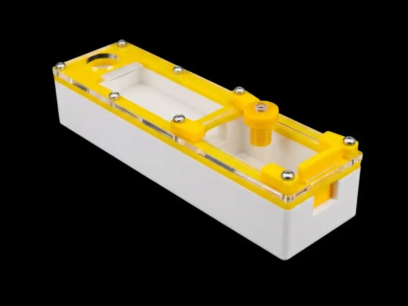 Минимодуль Yellow с одной камерой, цельным гипсом Г23 10 мм и автоувлажнением, 50×180 мм