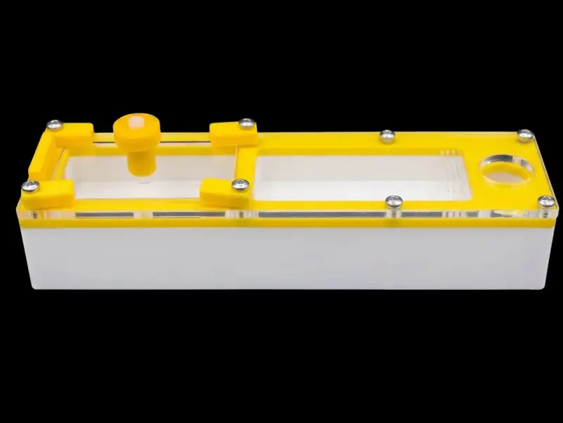 Минимодуль Yellow с одной камерой, цельным гипсом Г23 10 мм и автоувлажнением, 50×180 мм