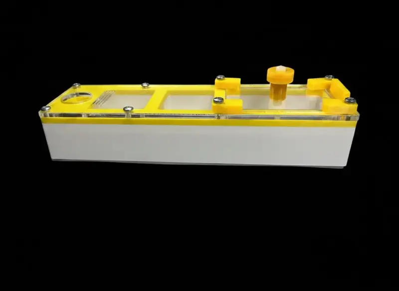 Минимодуль Yellow двухкамерный, частичный гипс 10 мм, 50×180 мм, с автоувлажнением