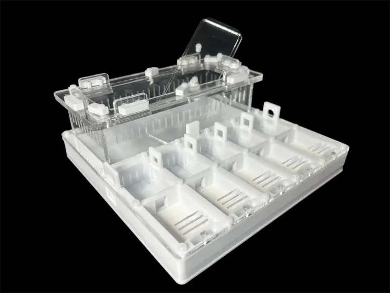 Муравьиная ферма ANTMART Grid White 200×200 мм, Вариант А