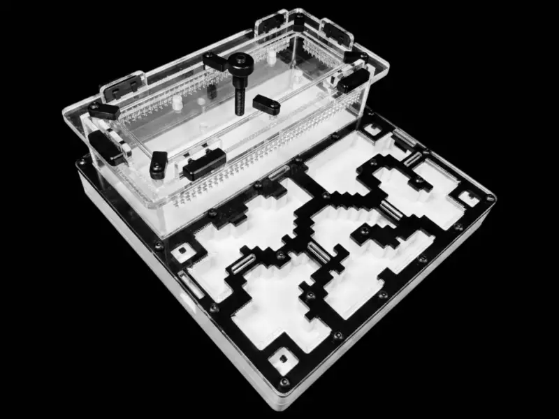 Муравьиная ферма Pixel Black, вариант Б, 200 × 200 мм