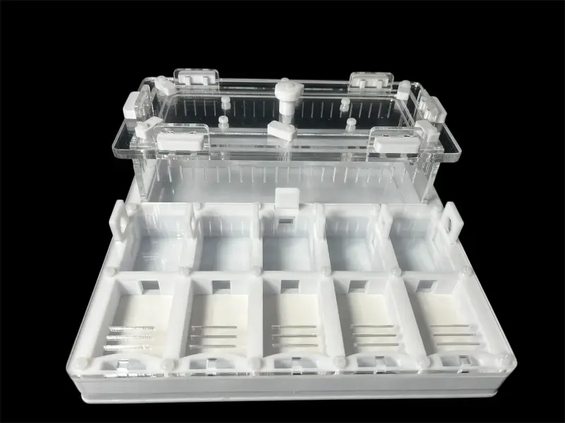 Муравьиная ферма ANTMART Grid White 200×200 мм, Вариант А