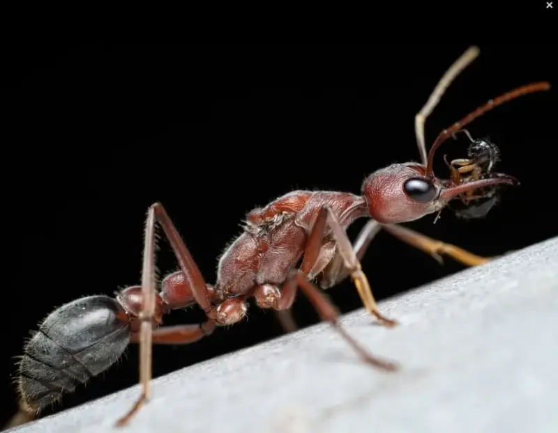 Myrmecia brevinoda — гигантский австралийский муравей-бульдог