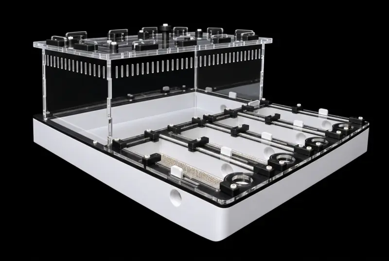 Професійна мурашина ферма Core Black 30×30 см, гіпс 10 мм, висота над гіпсом 20 мм